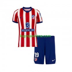 Dječja Domaći Home Dresova Atlético Madrid Julian Alvarez 19 2026-2027 Kratkih Rukava