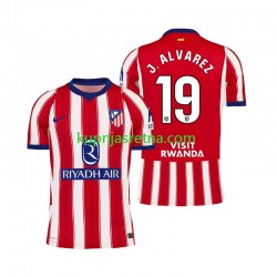 Muškarci Domaći Home Dresova Atlético Madrid Julian Alvarez 19 2026-2027 Kratkih Rukava Muškarci Domaći Home Dresova Atlético Madrid Julian Alvarez 19 2026-2027 Kratkih Rukava