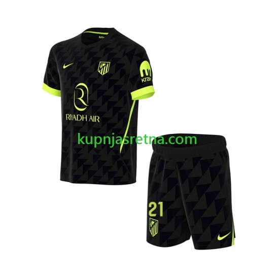 Dječja Gostujući Away Dresova Atlético Madrid Obed Vargas 21 2026-2027 Kratkih Rukava