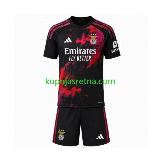 Dječja Treći Dresova Benfica 2026-2027 Kratkih Rukava