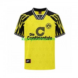 Muškarci Domaći Home Dresova Borussia Dortmund Retro 1994 Kratkih Rukava Muškarci Domaći Home Dresova Borussia Dortmund Retro 1994 Kratkih Rukava