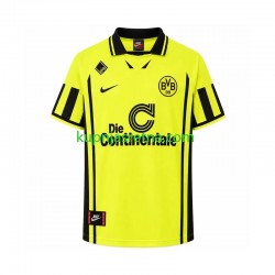 Muškarci Domaći Home Dresova Borussia Dortmund Retro 1996 Kratkih Rukava Muškarci Domaći Home Dresova Borussia Dortmund Retro 1996 Kratkih Rukava