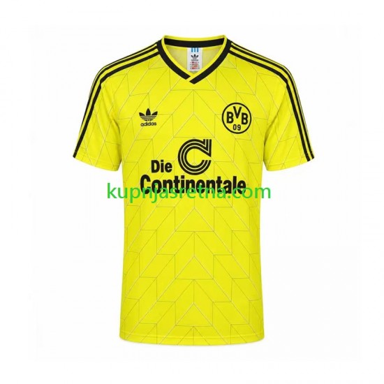 Muškarci Domaći Home Dresova Borussia Dortmund Retro 1998 Kratkih Rukava
