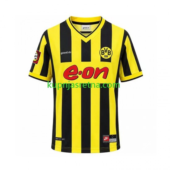 Muškarci Domaći Home Dresova Borussia Dortmund Retro 2000 Kratkih Rukava