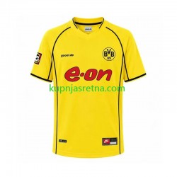 Muškarci Domaći Home Dresova Borussia Dortmund Retro 2002 Kratkih Rukava Muškarci Domaći Home Dresova Borussia Dortmund Retro 2002 Kratkih Rukava