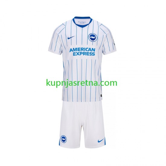 Dječja Gostujući Away Dresova Brighton Hove Albion 2026-2027 Kratkih Rukava