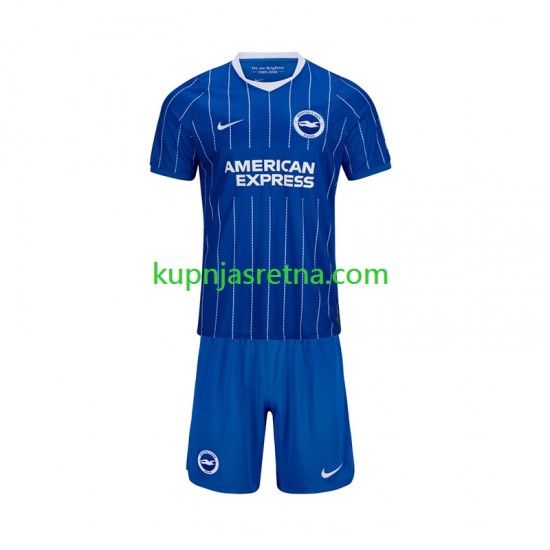 Dječja Domaći Home Dresova Brighton Hove Albion 2026-2027 Kratkih Rukava