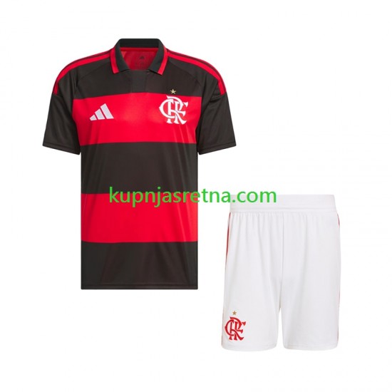 Dječja Domaći Home Dresova CR Flamengo 2026-2027 Kratkih Rukava
