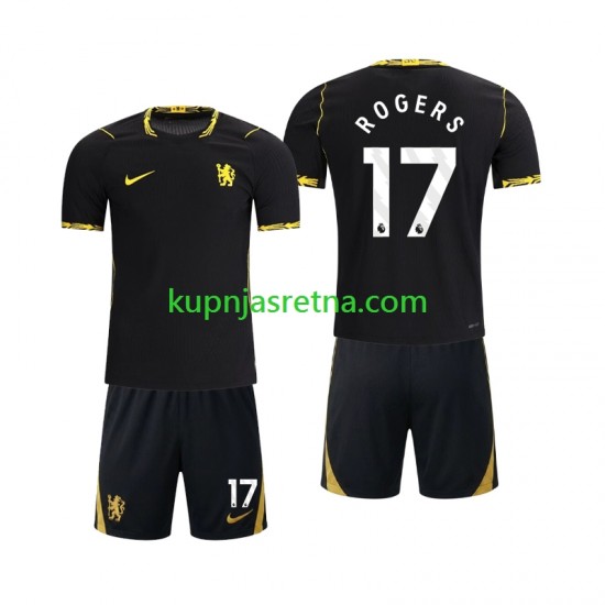 Dječja Gostujući Away Dresova Chlesea Morgan Rogers 17 2026-2027 Kratkih Rukava