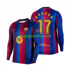 Muškarci Domaći Home Dresova FC Barcelona Anthony Gordon 17 2026-2027 Dugim Rukavima Muškarci Domaći Home Dresova FC Barcelona Anthony Gordon 17 2026-2027 Dugim Rukavima