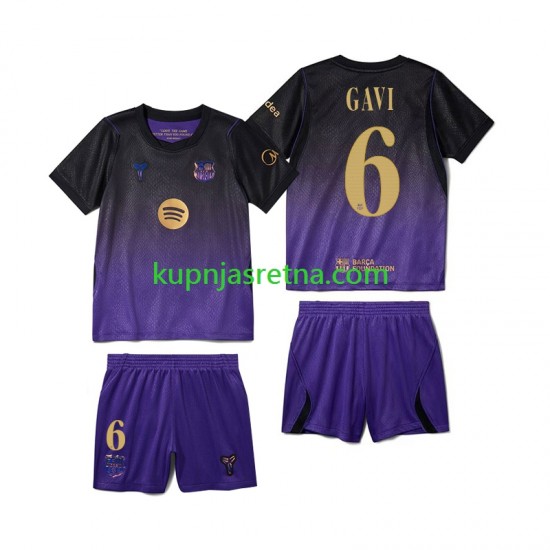 Dječja Gostujući Away Dresova FC Barcelona Gavi 6 2026-2027 Kratkih Rukava