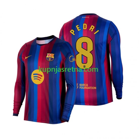 Muškarci Domaći Home Dresova FC Barcelona Pedri 8 2026-2027 Dugim Rukavima