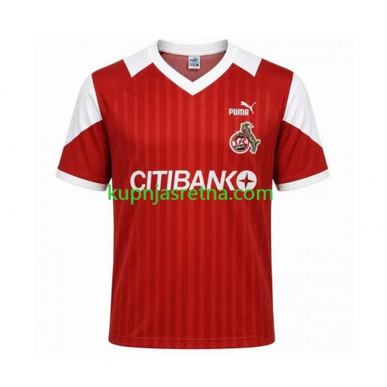 Muškarci Gostujući Away Dresova FC Köln Retro 1992 1993 Kratkih Rukava