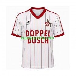 Muškarci Domaći Home Dresova FC Köln Retro 1982 1983 Kratkih Rukava