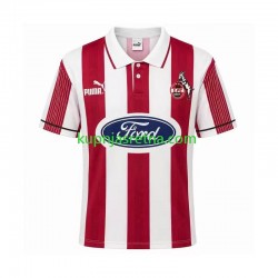 Muškarci Domaći Home Dresova FC Köln Retro 1995 1996 Kratkih Rukava