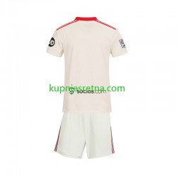 Dječja Domaći Home Dresova Sevilla FC Retro 2025-2026 Kratkih Rukava