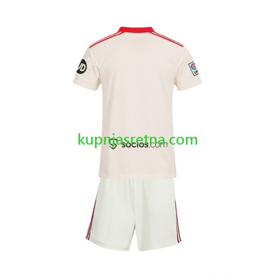 Dječja Domaći Home Dresova Sevilla FC Retro 2025-2026 Kratkih Rukava