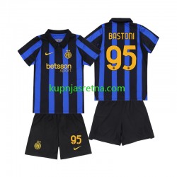 Dječja Domaći Home Dresova Inter Milan Alessandro Bastoni 95 2026-2027 Kratkih Rukava