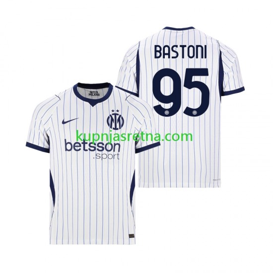 Muškarci Gostujući Away Dresova Inter Milan Alessandro Bastoni 95 2026-2027 Kratkih Rukava