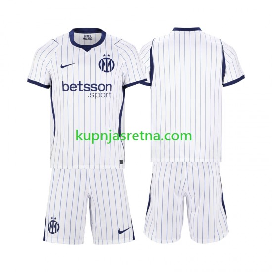 Dječja Gostujući Away Dresova Inter Milan 2026-2027 Kratkih Rukava