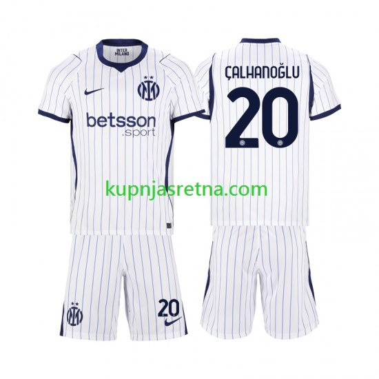 Dječja Gostujući Away Dresova Inter Milan Hakan Calhanoglu 20 2026-2027 Kratkih Rukava