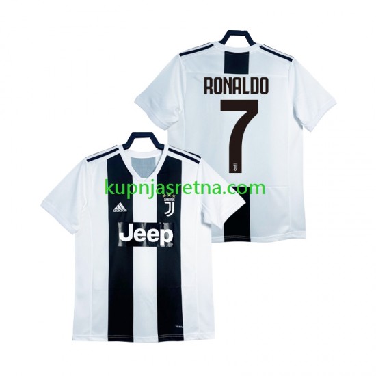 Muškarci Domaći Home Dresova Juventus Cristiano Ronaldo Retro 2018 2019 Kratkih Rukava