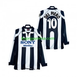 Muškarci Domaći Home Dresova Juventus DEL PIERO 10 Retro 1997 1998 Dugim Rukavima