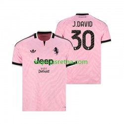Muškarci Gostujući Away Dresova Juventus Jonathan David 30 2026-2027 Kratkih Rukava