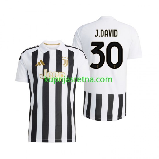 Muškarci Domaći Home Dresova Juventus Jonathan David 30 2026-2027 Kratkih Rukava