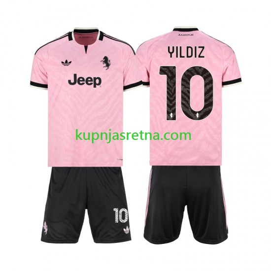 Dječja Gostujući Away Dresova Juventus Kenan Yildiz 10 2026-2027 Kratkih Rukava