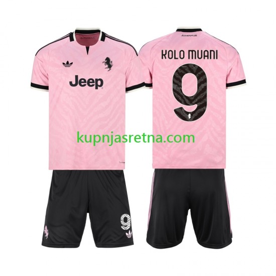 Dječja Gostujući Away Dresova Juventus Randal Kolo Muani 9 2026-2027 Kratkih Rukava
