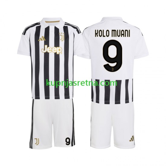 Dječja Domaći Home Dresova Juventus Randal Kolo Muani 9 2026-2027 Kratkih Rukava