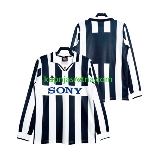 Muškarci Domaći Home Dresova Juventus Retro 1997 Dugim Rukavima