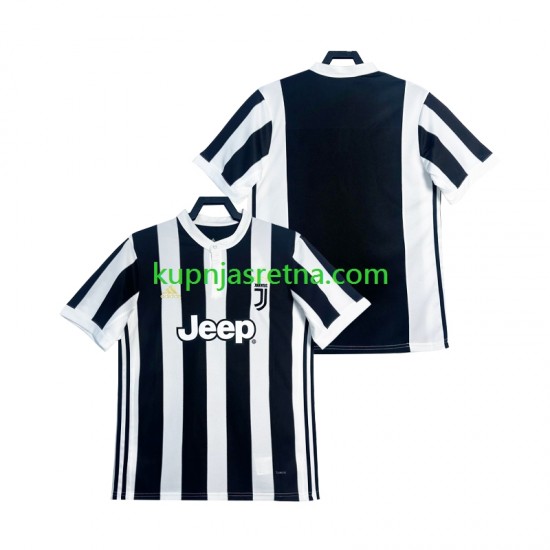 Muškarci Domaći Home Dresova Juventus Retro 2017 2018 Kratkih Rukava