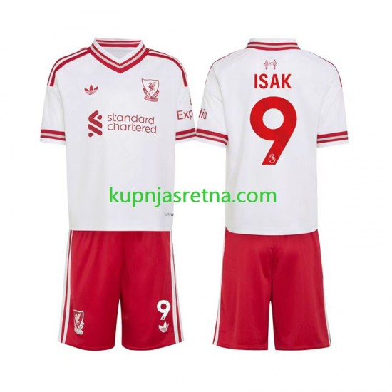 Dječja Gostujući Away Dresova Liverpool Alexander Isak 9 2026-2027 Kratkih Rukava