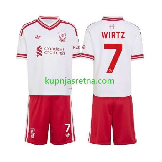 Dječja Gostujući Away Dresova Liverpool Florian Wirtz 7 2026-2027 Kratkih Rukava