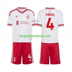 Dječja Gostujući Away Dresova Liverpool Virgil van Dijk 4 2026-2027 Kratkih Rukava