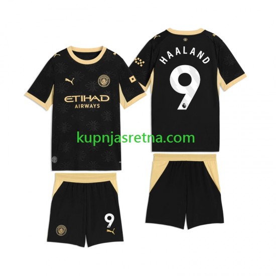 Dječja Gostujući Away Dresova Manchester City Erling Haaland 9 2026-2027 Kratkih Rukava