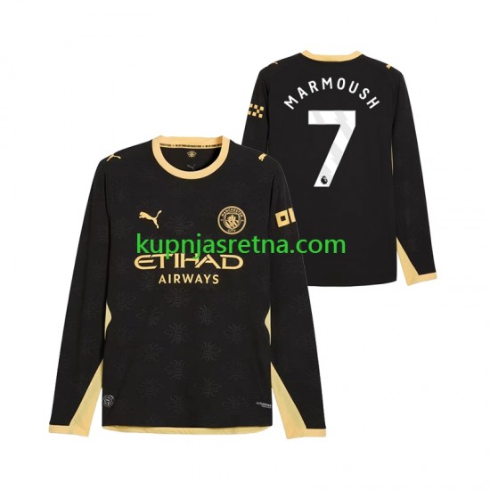 Muškarci Gostujući Away Dresova Manchester City Omar Marmoush 7 2026-2027 Dugim Rukavima