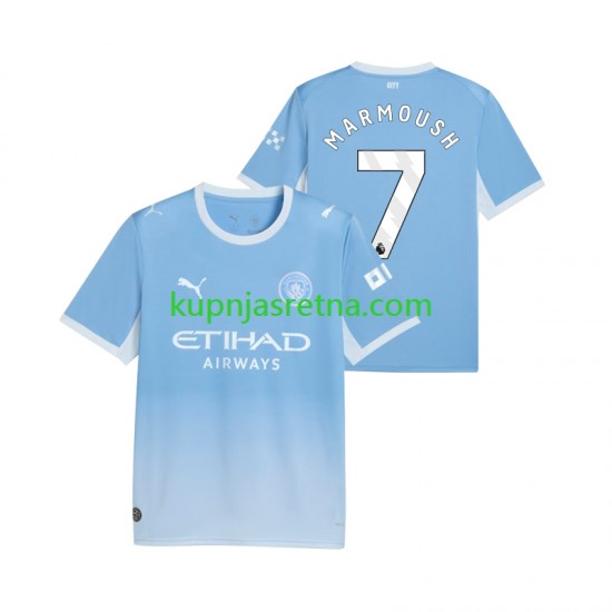 Muškarci Domaći Home Dresova Manchester City Omar Marmoush 7 2026-2027 Kratkih Rukava
