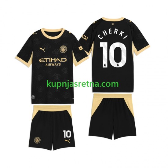 Dječja Gostujući Away Dresova Manchester City Rayan Cherki 10 2026-2027 Kratkih Rukava