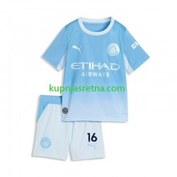 Dječja Domaći Home Dresova Manchester City Rodri 16 2026-2027 Kratkih Rukava
