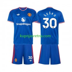 Dječja Gostujući Away Dresova Manchester United Benjamin Sesko 30 2026-2027 Kratkih Rukava Dječja Gostujući Away Dresova Manchester United Benjamin Sesko 30 2026-2027 Kratkih Rukava
