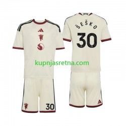 Dječja Treći Dresova Manchester United Benjamin Sesko 30 2026-2027 Kratkih Rukava Dječja Treći Dresova Manchester United Benjamin Sesko 30 2026-2027 Kratkih Rukava