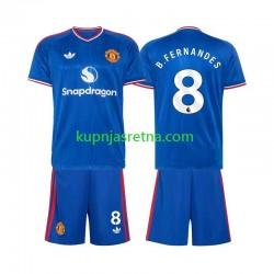 Dječja Gostujući Away Dresova Manchester United Bruno Fernandes 8 2026-2027 Kratkih Rukava Dječja Gostujući Away Dresova Manchester United Bruno Fernandes 8 2026-2027 Kratkih Rukava