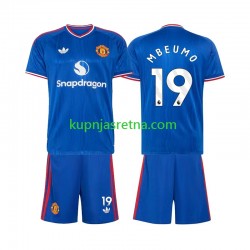 Dječja Gostujući Away Dresova Manchester United Bryan Mbeumo 19 2026-2027 Kratkih Rukava Dječja Gostujući Away Dresova Manchester United Bryan Mbeumo 19 2026-2027 Kratkih Rukava