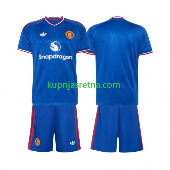 Dječja Gostujući Away Dresova Manchester United 2026-2027 Kratkih Rukava