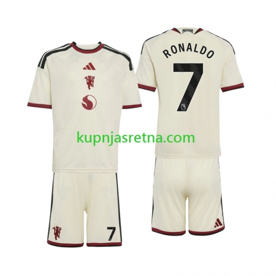 Dječja Treći Dresova Manchester United Cristiano Ronaldo 7 2026-2027 Kratkih Rukava