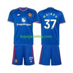 Dječja Gostujući Away Dresova Manchester United Kobbie Mainoo 37 2026-2027 Kratkih Rukava Dječja Gostujući Away Dresova Manchester United Kobbie Mainoo 37 2026-2027 Kratkih Rukava
