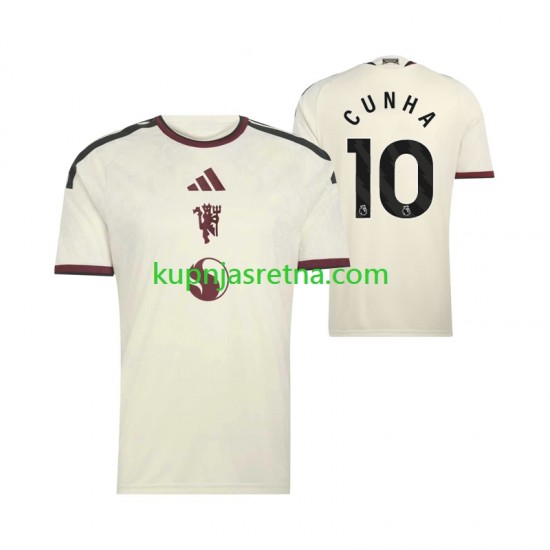 Muškarci Treći Dresova Manchester United Matheus Cunha 10 2026-2027 Kratkih Rukava